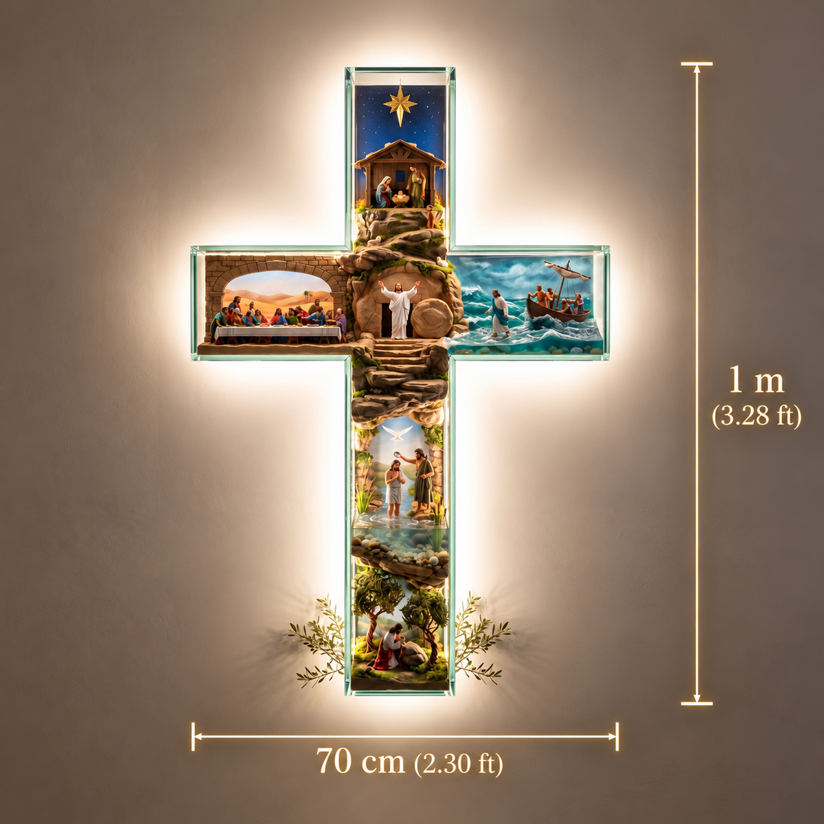 Sacred Cross Lamp